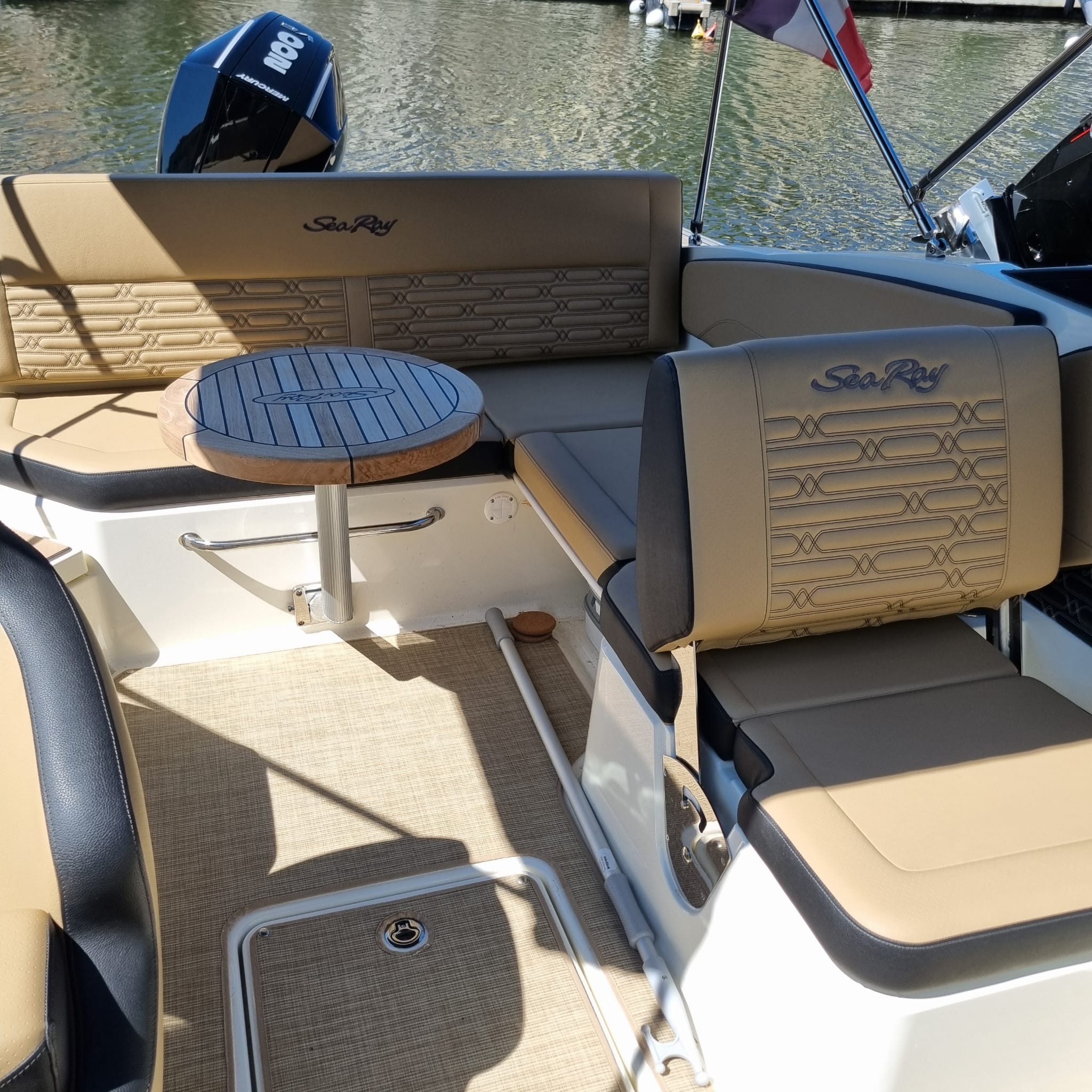 Photo SEA RAY 210 HORS BORD