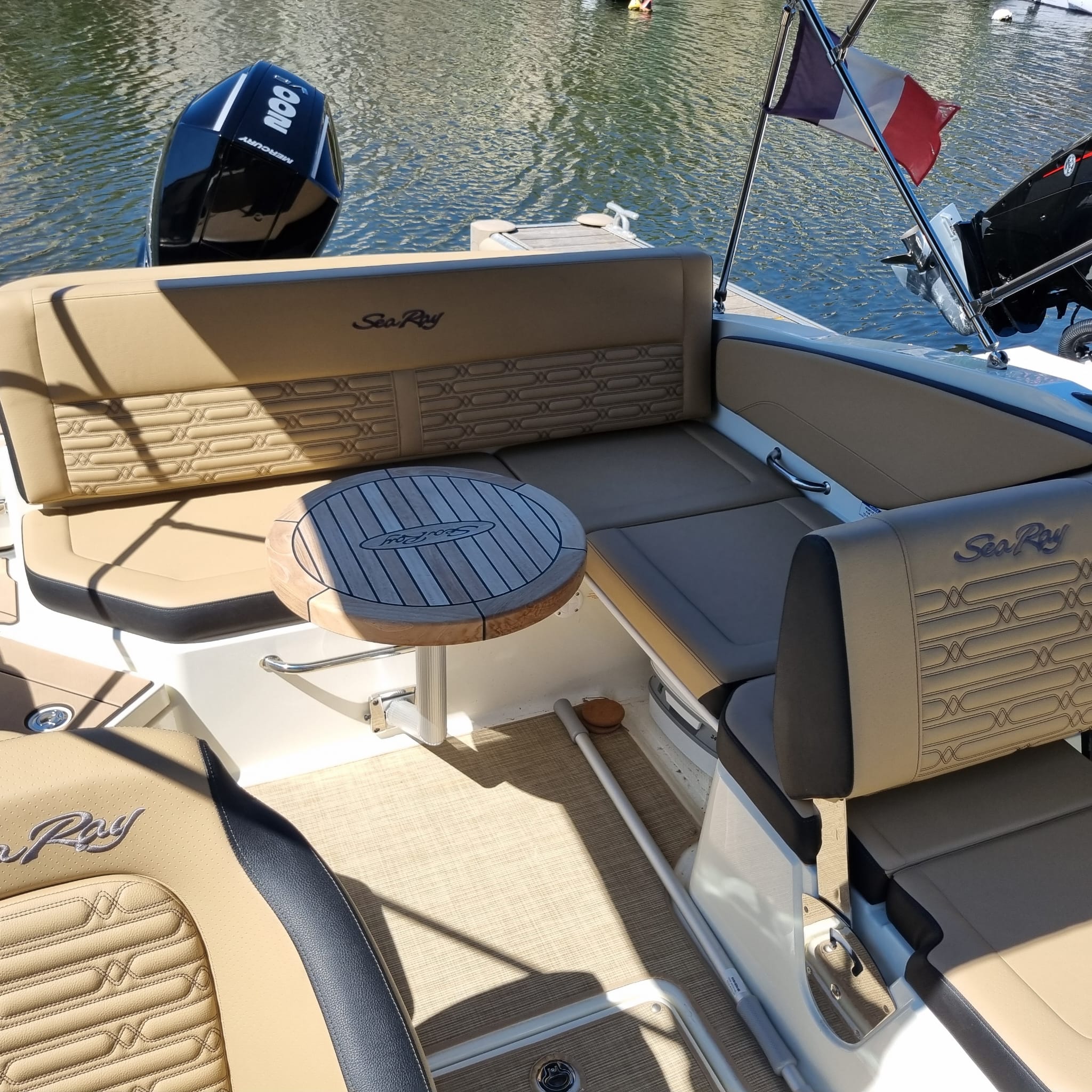 Photo SEA RAY 210 HORS BORD
