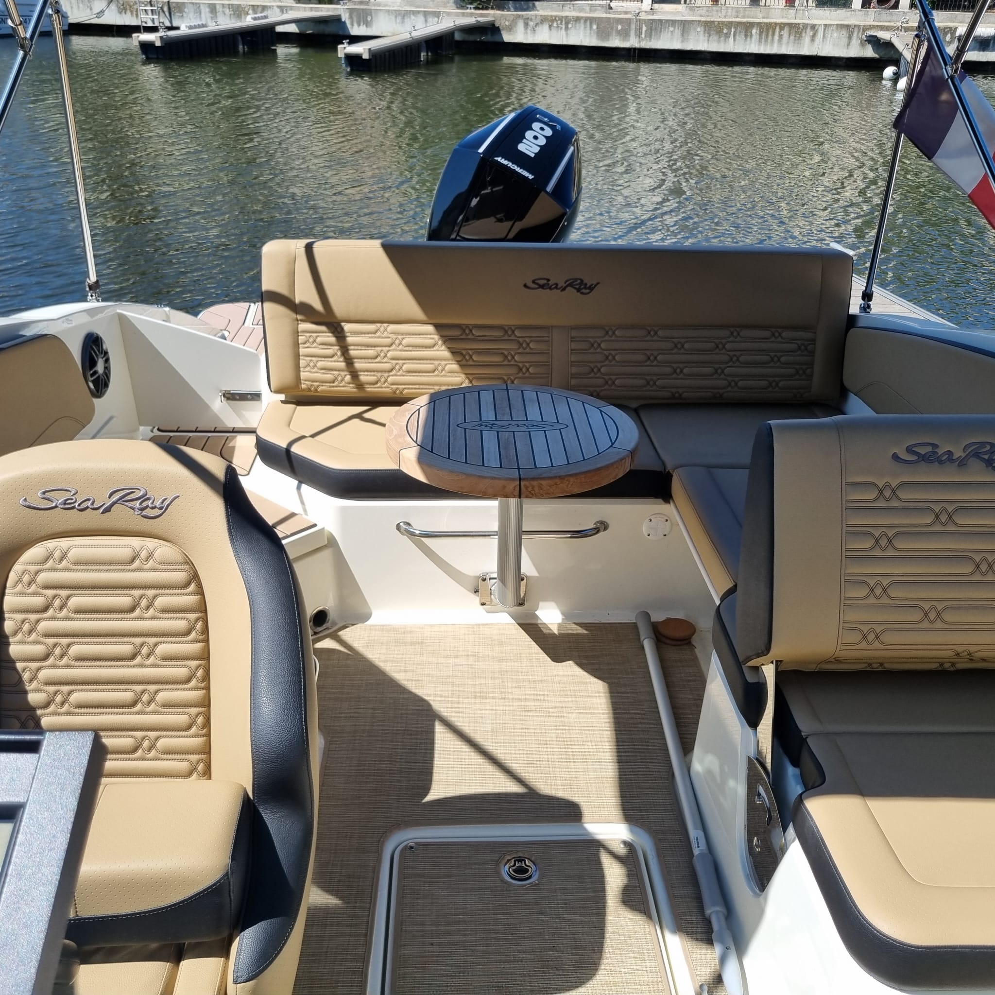 Photo SEA RAY 210 HORS BORD