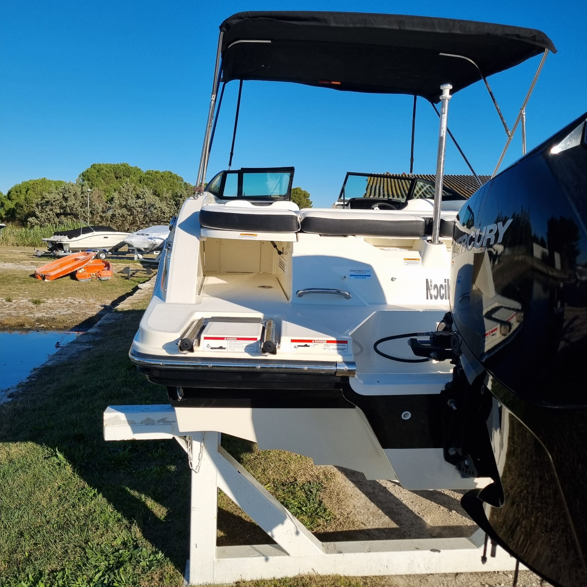 Photo Sea ray - spx 210 hors bord