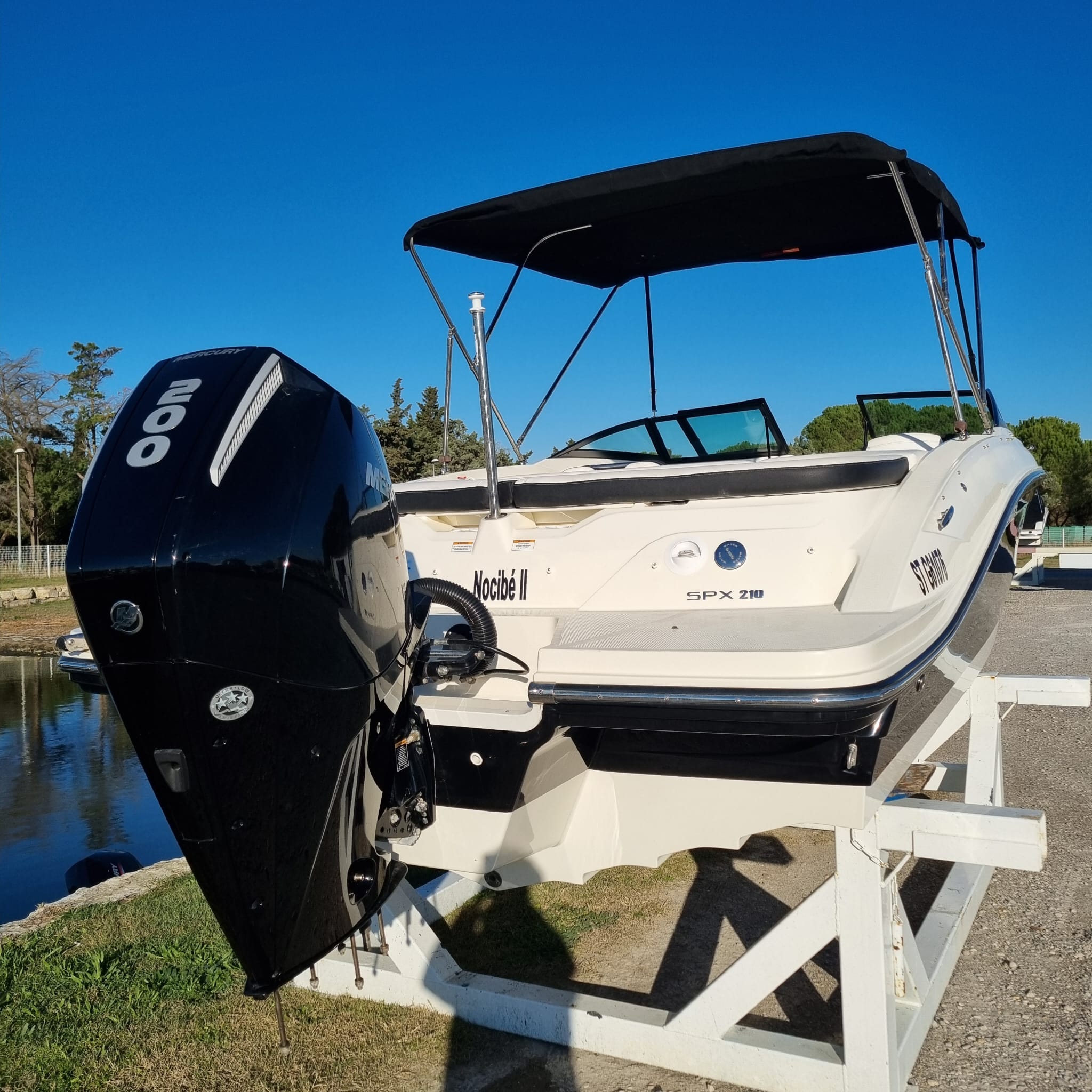 Photo Sea ray - spx 210 hors bord